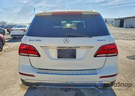 2017 Mercedes-Benz Gle 350 4Matic from USA, damaged, VIN 4JGDA5HB2HA883764